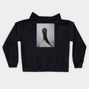 A curious Guillemot Kids Hoodie